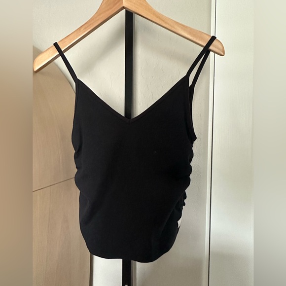 Vuori Ribbed Ruched Tank - Picture 3 of 4